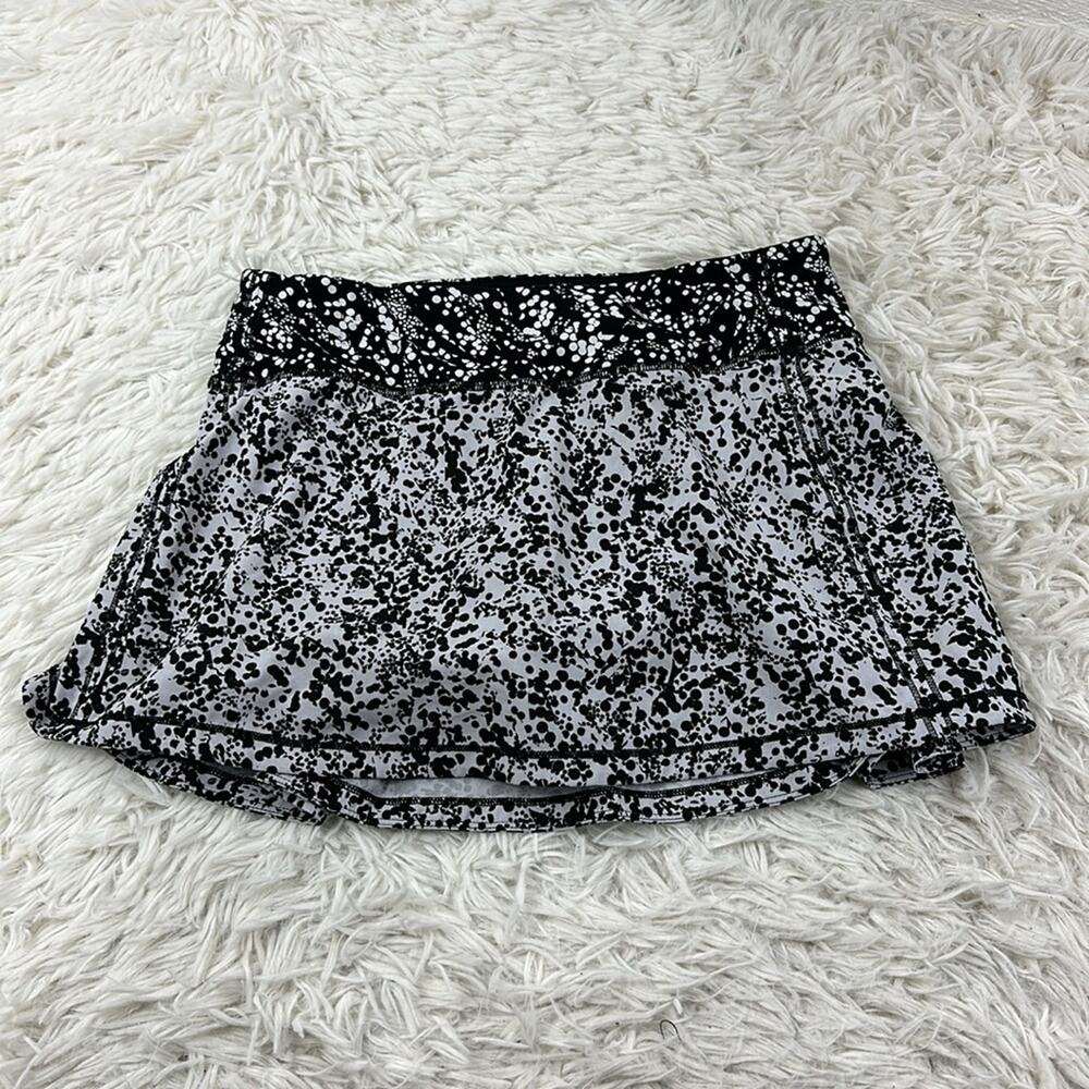 Lululemon Pace Rival Skirt (Regular) *No Panels Chirakasu Alpine White